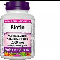 WEBBER NATURALS-БИОТИН 2500 µg X 90