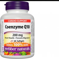 WEBBER NATURALS-КОЕНЗИМ Q10 200 mg X 60