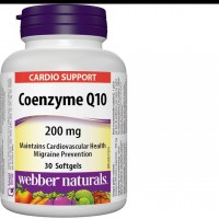 WEBBER NATURALS-КОЕНЗИМ Q10 200 mg X 30