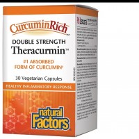 Natural Factors-ТЕРАКУРМИН™ DOUBLE STRENGHT 60 mg 