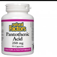 NATURAL FACTORS-ПАНТОТЕНОВА КИСЕЛИНА 250 mg X 90