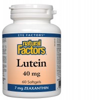NATURAL FACTORS - ЛУТЕИН 40 мг X 60
