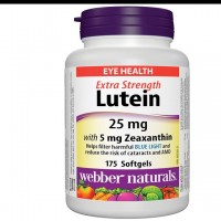 WEBBER NATURALS-ЛУТЕИН 25 mg + ЗЕАКСАНТИН 5 mg 