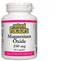 NATURAL FACTORS - МАГНЕЗИЙ (ОКСИД) 250 мг Х 90