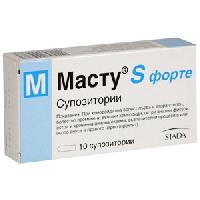 МАСТУ S ФОРТЕ СУПОЗИТОРИИ Х 10
