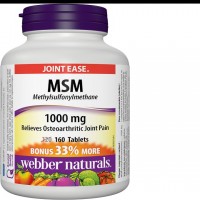 WEBBER NATURALS-МСМ 1000 mg X 160
