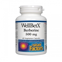 NATURAL FACTORS БЕРБЕРИН КАПС.500 Х 60
