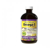 WEBBER NATURALS-ОМЕГА-3 1233 mg+ВИТ.D3 И А 470 ml