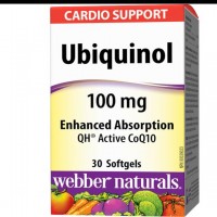 WEBBER NATURALS-УБИКВИНОЛ QH 100 mg x 30 софт. кап